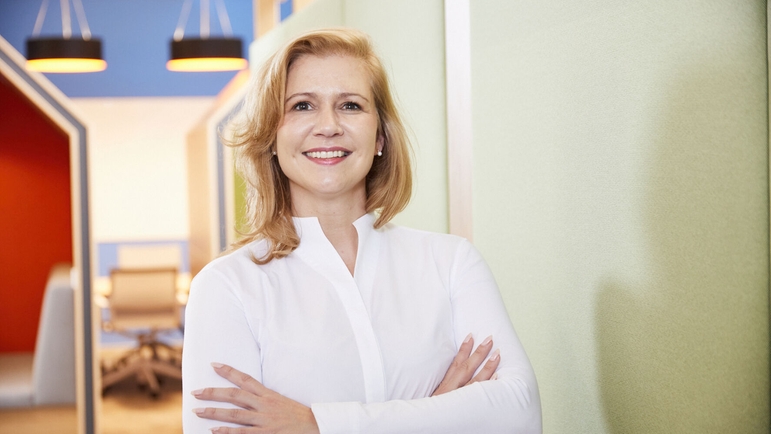 Endress+Hauserin kestävän kehityksen johtaja Julia Schempp.