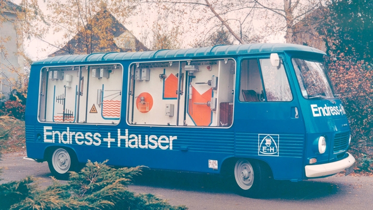 Kuusi tapahtumarikasta vuosikymmentä: Endress+Hauserin historia