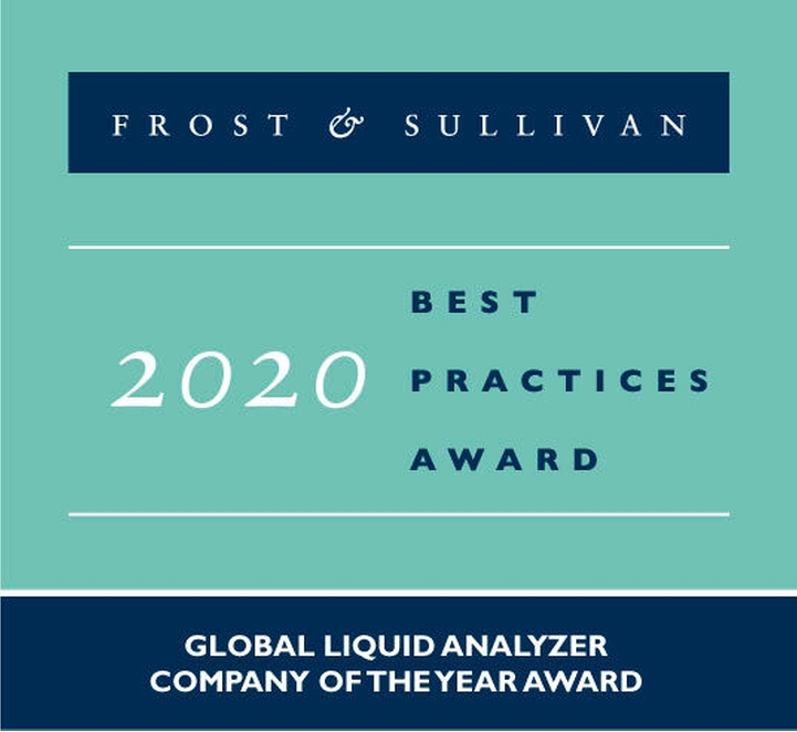 Endress+Hauser sai Frost & Sullivanin Global Company of the Year Award -palkinnon veden analyysimittauksen kenttälaitteista