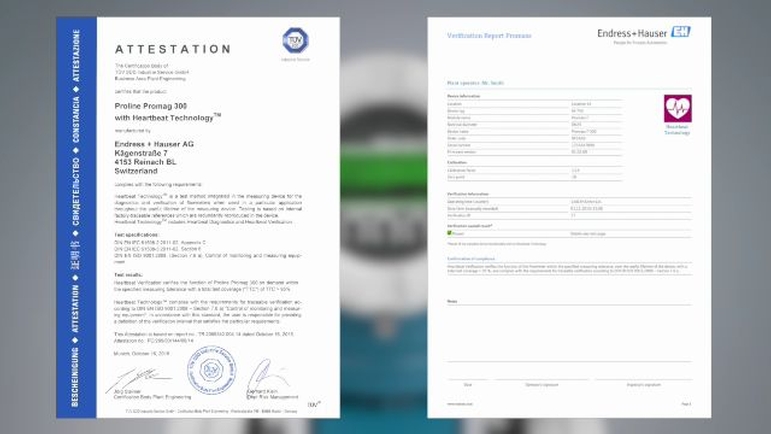 Näyttökuva valokuvasta: TÜV SÜD -todistus