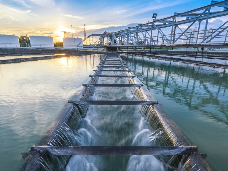 Re-using process water to cut consumption and costs Water treatment facility