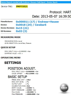 Field Xpert SFX350: Clear Device Reports