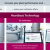 Heartbeat Technology tarjoaa diagnostiikka-, verifiointi- ja monitorointitoiminnot laitoksen käytettävyyden parantamiseksi