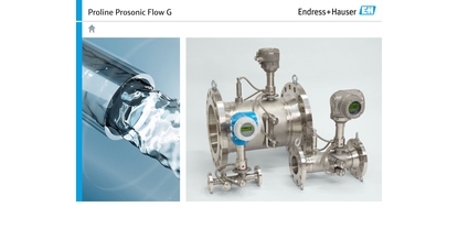 e-kirjan kansi - Proline Prosonic Flow G 300 ja Prosonic Flow G 500