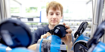Endress+Hauser Level+Pressuren tuotantolaitos