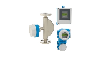 Picture of Coriolis flowmeter Proline Promass E 500 / 8E5B with different remote transmitters