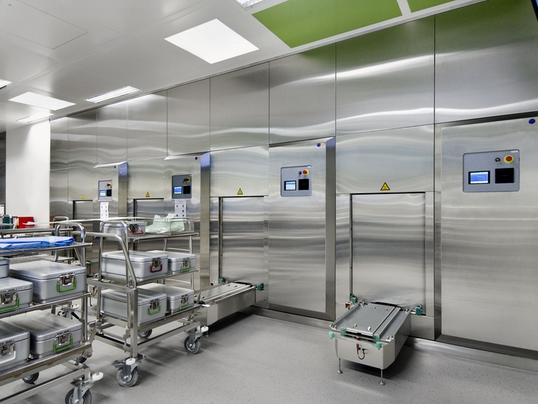Increase process control with self-calibrating thermometers in sterilization processes Medical autoclaves performing sterilization at elevated temperatures using saturated steam