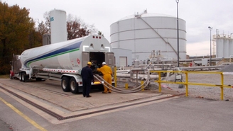 LNG-autojen lastaus Endress+Hauserin ratkaisulla