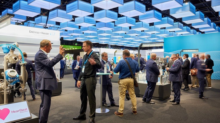 Customers from around the world visited the Endress+Hauser Global Forum.