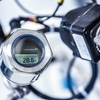 Hygieeninen lämpötilamittari iTHERM TM411, jossa digitaalinen näyttö