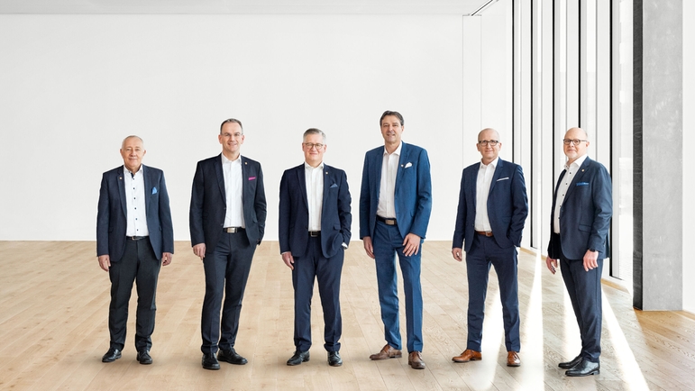 Endress+Hauser Groupin johtokunta.