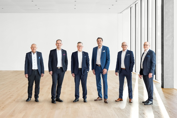 Endress+Hauser Groupin johtokunnan jäsenet.