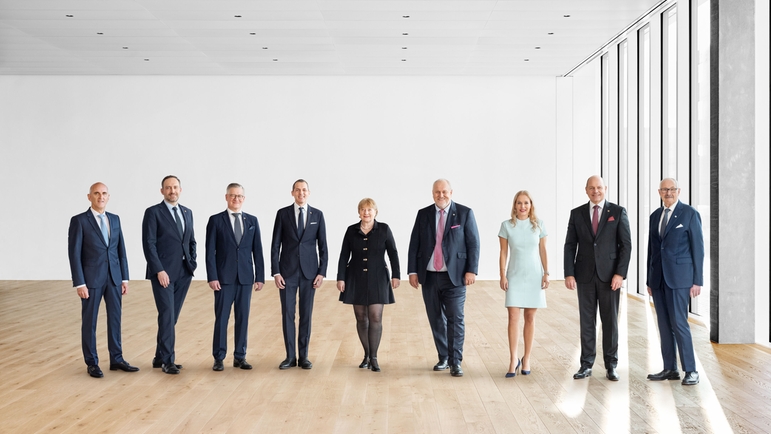 Endress+Hauser Groupin hallintoneuvosto.
